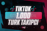 ⭐[KALİTELİ] Tiktok 1000 Türk Takipçi