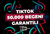 ✨KALİTELİ✨ TİKTOK 50.000 BEĞENİ