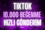 (KALİTELİ) TİKTOK 10.000 BEĞENİ ✨