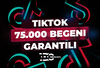 ✨KALİTELİ✨ TİKTOK 75.000 BEĞENİ
