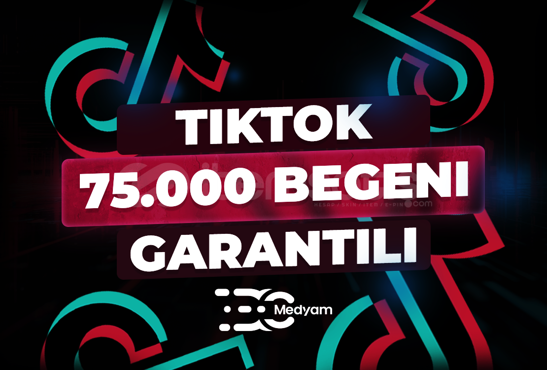 ✨KALİTELİ✨ TİKTOK 75.000 BEĞENİ ✨KALİTELİ✨ TİKTOK 75.000 BEĞENİ