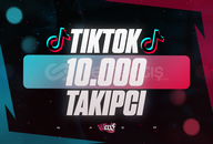 ⭐[KALİTE] Tiktok 10.000 Gerçek Takipçi