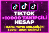 ⭐[KALİTELİ] TİKTOK 10000 TAKİPÇİLİ HESAP⭐