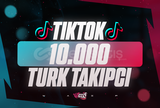 ⭐[KALİTELİ] Tiktok 10.000 Türk Takipçi