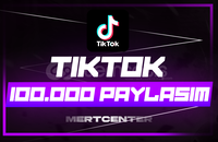 ⭐[KALİTELİ] TİKTOK 100.000 GERÇEK PAYLAŞIM⭐
