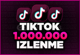 (KALİTELİ) TİKTOK 1000000 GERÇEK İZLENME 