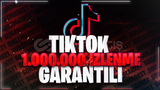 ✨[KALİTELİ] TİKTOK 1.000.000 İZLENME GARANTİLİ✨