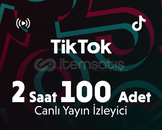 Kaliteli ⭐ TikTok 2 Saat 100 İzleyici Kaliteli ⭐ TikTok 2 Saat 100 İzleyici