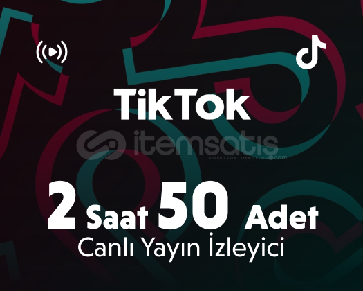 Kaliteli ⭐ TikTok 2 Saat 50 İzleyici Kaliteli ⭐ TikTok 2 Saat 50 İzleyici