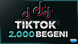 ⭐[KALİTELİ] TİKTOK 2000 GERÇEK BEĞENİ⭐