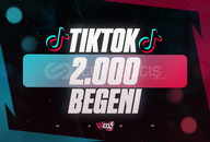⭐[KALİTE] Tiktok 2000 Gerçek Beğeni
