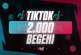 ⭐[KALİTELİ] Tiktok 2000 Gerçek Beğeni