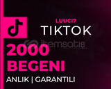 [✨KALİTELİ ] TİKTOK 2.000 GERÇEK BEĞENİ✨