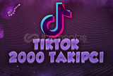 ⭐[KALİTELİ] TİKTOK 2000 TAKİPÇİ