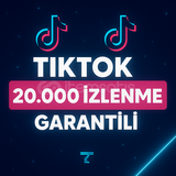 [Kaliteli] Tiktok 20.000 İzlenme