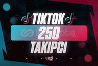 ⭐[KALİTE] Tiktok 250 Gerçek Takipçi
