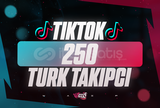 ⭐[KALİTELİ] Tiktok 250 Türk Takipçi