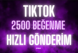 (KALİTELİ) TİKTOK 2500 BEĞENİ ✨