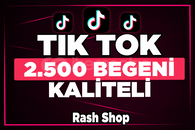 ⭐[KALİTELİ] TİKTOK 2.500 GERÇEK BEĞENİ⭐