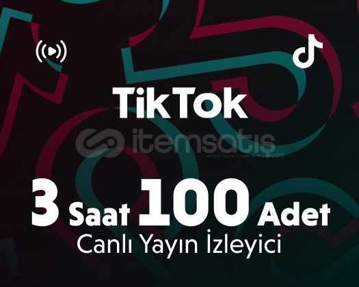 Kaliteli ⭐ TikTok 3 Saat 100 İzleyici Kaliteli ⭐ TikTok 3 Saat 100 İzleyici
