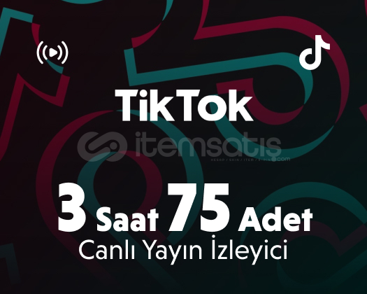 Kaliteli ⭐ TikTok 3 Saat 75 İzleyici Kaliteli ⭐ TikTok 3 Saat 75 İzleyici
