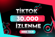 [KALİTELİ] TİKTOK 30.000 İZLENME 
