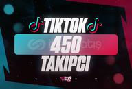 ⭐[KALİTE] Tiktok 450 Gerçek Takipçi
