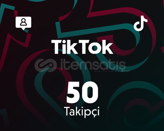 Kaliteli ⭐ TikTok 50 Takipçi Kaliteli ⭐ TikTok 50 Takipçi