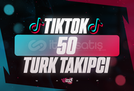 ⭐[KALİTE] Tiktok 50 Türk Takipçi