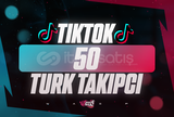 ⭐[KALİTELİ] Tiktok 50 Türk Takipçi