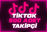 ⭐[KALİTELİ] TİKTOK 500 GERÇEK TAKİPÇİ⭐