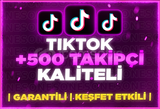 ⭐[KALİTELİ] TİKTOK 500 GERÇEK TAKİPÇİ