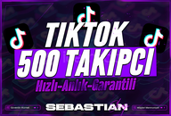  ⚡[KALİTELİ]⭐TİKTOK 500 TAKİPÇİ⭐