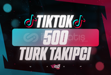 ⭐[KALİTELİ] Tiktok 500 Türk Takipçi