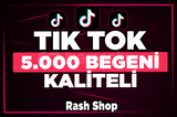 ⭐[KALİTELİ] TİKTOK 5.000 GERÇEK BEĞENİ⭐