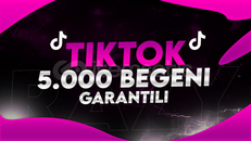 ✨ KALİTELİ | TİKTOK 5.000 GERÇEK BEĞENİ +90 gün✨