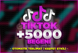 [✨KALİTELİ ] TİKTOK 5.000 GERÇEK BEĞENİ