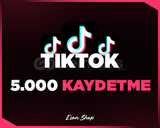 ⭐[KALİTELİ] TİKTOK 5000 GERÇEK KAYDETME⭐