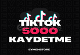 ⭐[KALİTELİ] TİKTOK 5000 GERÇEK KAYDETME⭐