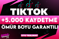 [KALİTELİ]⭐TİKTOK +5.000 KAYDETME GARANTİLİ⭐
