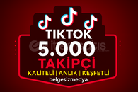 ⭐[KALİTELİ] TİKTOK 5000 TAKİPÇİ
