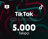 Kaliteli ⭐ TikTok 5000 Takipçi Kaliteli ⭐ TikTok 5000 Takipçi