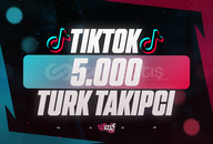 ⭐[KALİTE] Tiktok 5000 Türk Takipçi