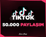 ⭐[KALİTELİ] TİKTOK 50000 GERÇEK PAYLAŞIM⭐