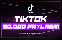 ⭐[KALİTELİ] TİKTOK 50.000 GERÇEK PAYLAŞIM⭐
