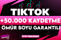 [KALİTELİ]⭐TİKTOK +50.000 KAYDETME GARANTİLİ⭐