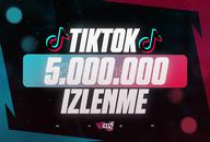 ⭐[KALİTE] Tiktok 5.000.000 İzlenme