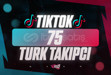 ⭐[KALİTELİ] Tiktok 75 Türk Takipçi