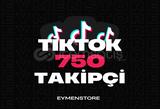 ⭐[KALİTELİ] TİKTOK 750 GERÇEK TAKİPÇİ⭐