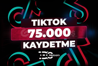 ✨KALİTELİ✨ TİKTOK 75.000 KAYDETME